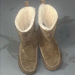 Birkenstock Tan Winter Boots